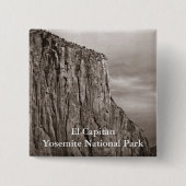 EL Capitan Yosemite Sepia Button (Vorderseite)