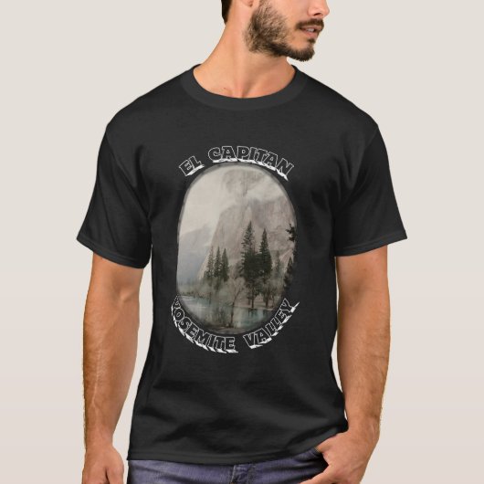 El Capitan Yosemite Valley T-Shirt (Vorderseite)