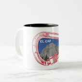 El Capitan Zweifarbige Tasse (Vorderseite Links)
