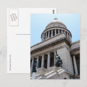 el capitolio Kuppel Postkarte (Vorne/Hinten)
