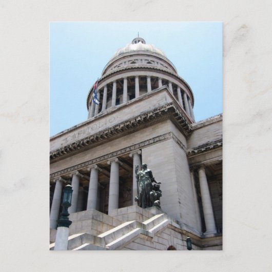 el capitolio Kuppel Postkarte (Vorderseite)