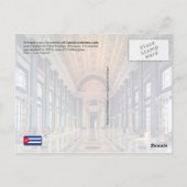 El Capitolio (Nationale Hauptstadt), Havanna, Kuba Postkarte (Rückseite)