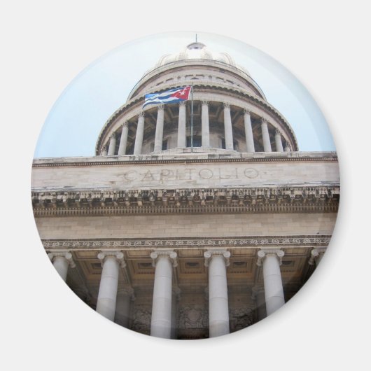 el capitolio Säulen Magnet (Vorne)