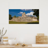 El Caracol in Chichen Itza Poster (Küche)