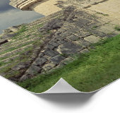 El Caracol  Mayan observatory Poster (Ecke)