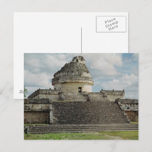 El Caracol Postkarte (Vorne/Hinten)