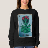 EL Carnal Mexican Slang Lottery Bingo Cards Sweatshirt (Vorderseite)