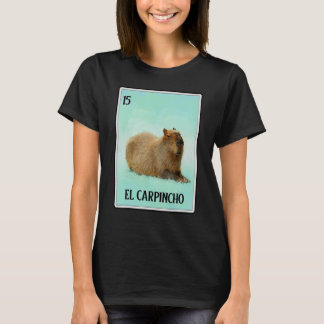 El Carpincho Capybara Card Capibara Spaß T-Shirt