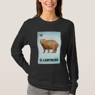 El Carpincho Mexican Capybara Cards 1 T-Shirt
