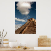 El Castillo bei Chichen Itza Poster (Küche)