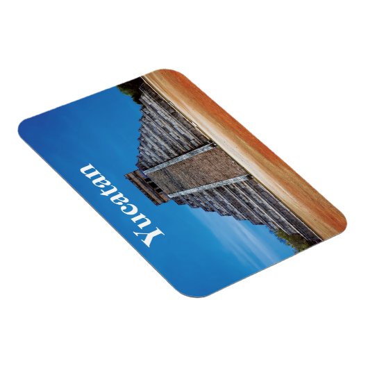 El Castillo Chichen Itza Flexibles Foto Magnet (Rechte Seite)