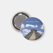 El Castillo - Chichen Itza, Mexico Magnet (Vorderseite/Rückseite)