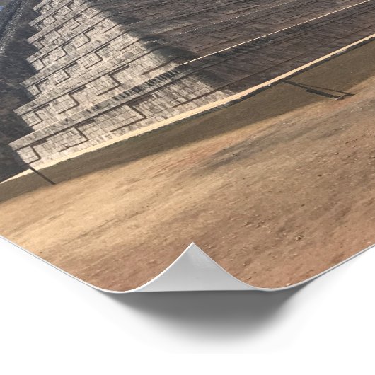 El Castillo - Chichen Itza, Mexiko #3 Poster (Ecke)