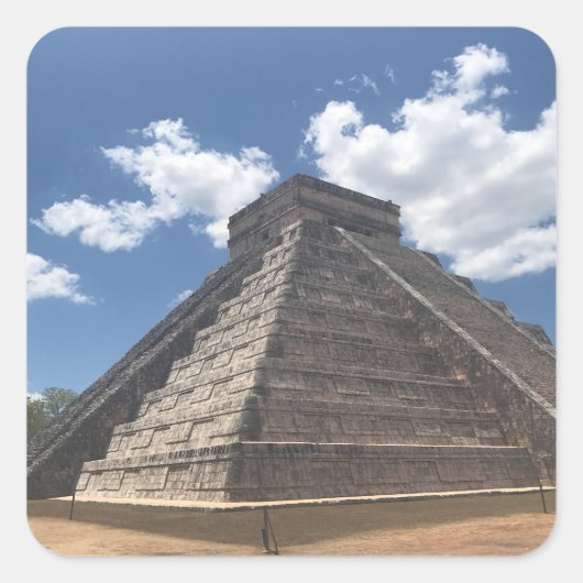 El Castillo - Chichen Itza, Mexiko #3 Stickers (Vorderseite)