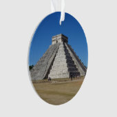 El Castillo - Chichen Itza, Mexiko #4 Ornament (Vorderseite)