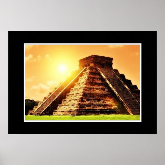 El Castillo - Chichen Itza Poster (Vorne)