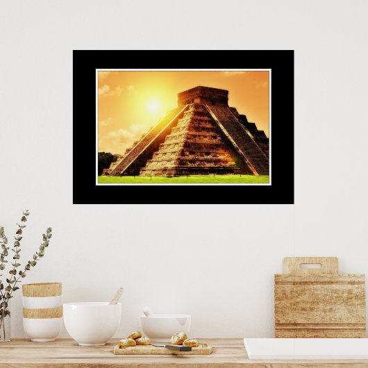 El Castillo - Chichen Itza Poster (Küche)