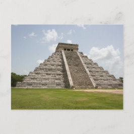 "El Castillo" (Das Schloss von Chichen Itza) Postkarte