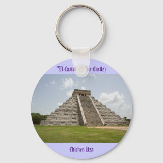 "El Castillo" (Das Schloss von Chichen Itza) Schlüsselanhänger