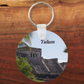 El Castillo de Tulum - Maya-Ruinen Schlüsselanhänger (Vorderseite)