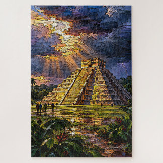 El Castillo Vor dem Sturm Puzzle