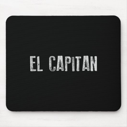 El Catan Boating Captain  Mousepad (Vorne)