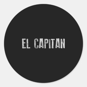 El Catan Bootsmann Runder Aufkleber