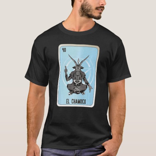El Chamuco Mexican Slang Lottery Bingo Cards  1 T-Shirt (Vorderseite)