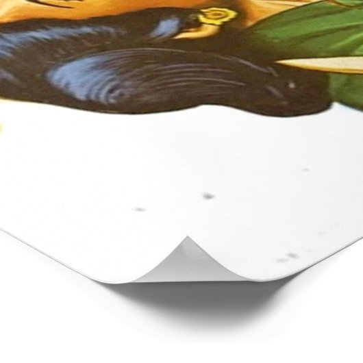 El Charro De Las Calaveras Poster (Ecke)