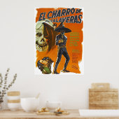 El Charro De Las Calaveras Poster (Küche)