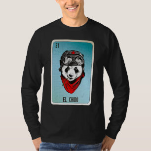 El Chido Mexikanische Slang-Lotterie-Bingo-Karten T-Shirt