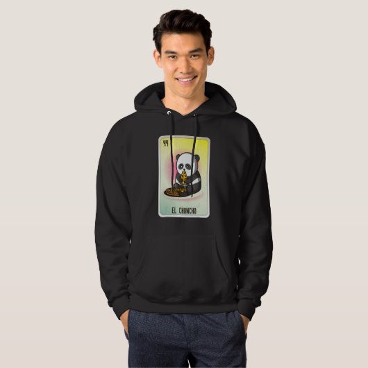 El Choncho Mexican Slang Lottery Bingo Cards Hoodie (Vorne ganz)