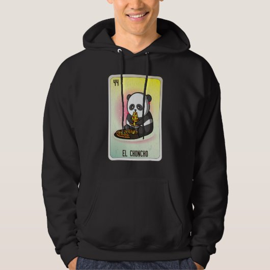 El Choncho Mexican Slang Lottery Bingo Cards Hoodie (Vorderseite)