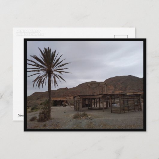 El Chorillo (Spanien) Postkarte (Vorne/Hinten)