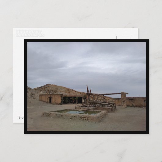 El Chorillo (Spanien) Postkarte (Vorne/Hinten)