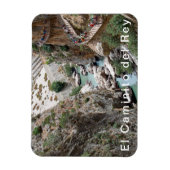 El Chorro - El Caminito del Rey. Ansicht 1. Magnet (Vertikal)