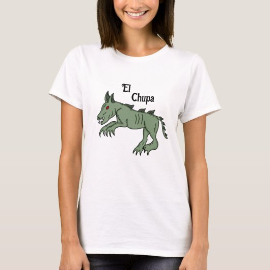 El Chupa | Chupacabra T-Shirt (Vorderseite)