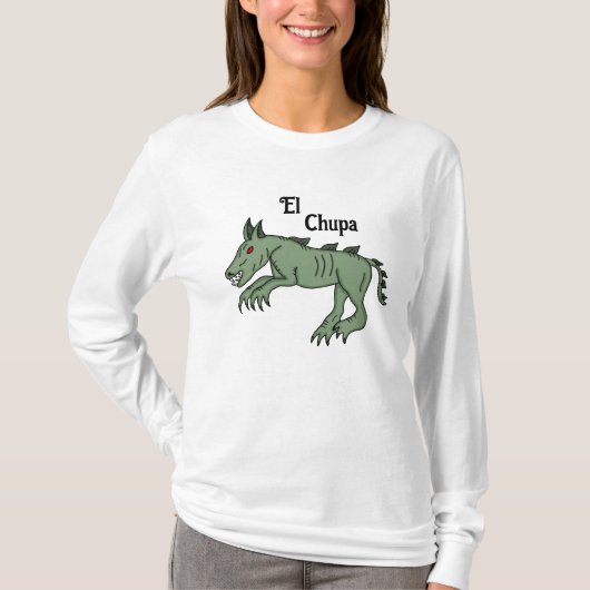 El Chupa | Chupacabra T-Shirt (Vorderseite)