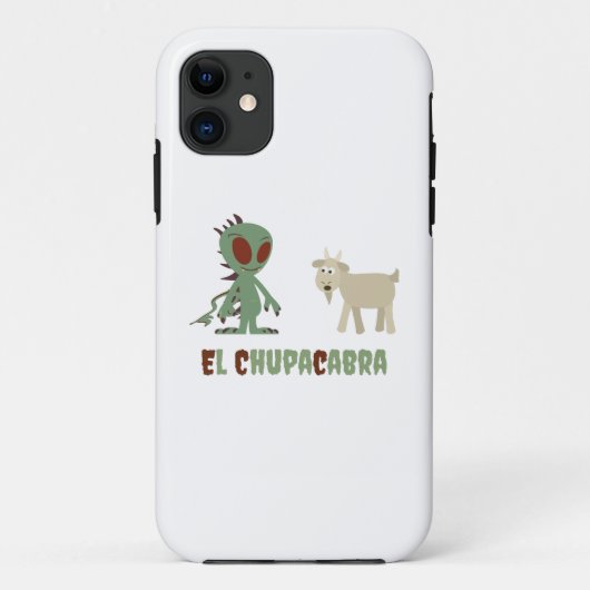 El Chupacabra Case-Mate iPhone Hülle (Rückseite)