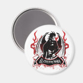 El Chupacabra - das Ziegensucker Magnet (Vorderseite/Rückseite)