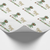 El Chupacabra Geschenkpapier (Ecke)