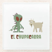 El Chupacabra Glasuntersetzer (Vorderseite)