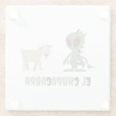 El Chupacabra Glasuntersetzer (Rückseite)