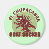 El Chupacabra Magnet (Vorne)