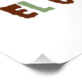 El Chupacabra Poster (Ecke)