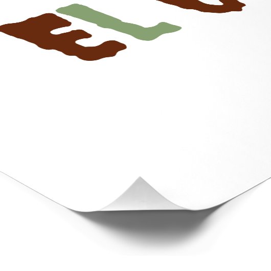 El Chupacabra Poster (Ecke)