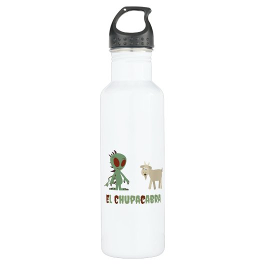 El Chupacabra Trinkflasche (Vorderseite)