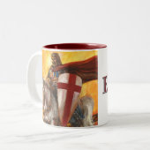 El Cid Kaffee-Tasse Zweifarbige Tasse (Vorderseite Links)