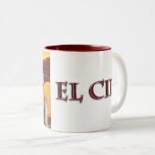 El Cid Kaffee-Tasse Zweifarbige Tasse (VorderseiteRechts)