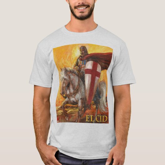 El Cid V2 Design Basic-T - Shirt (Vorderseite)